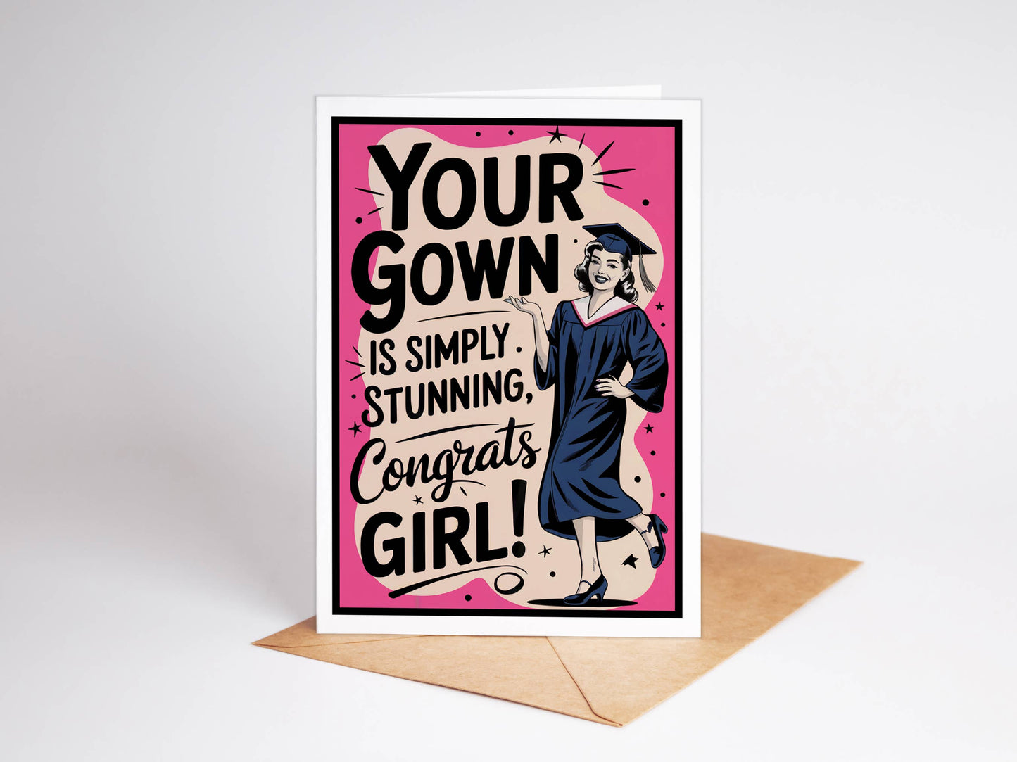 Class of 2025 Graduate | Graduation Cards w/Display Stand: No