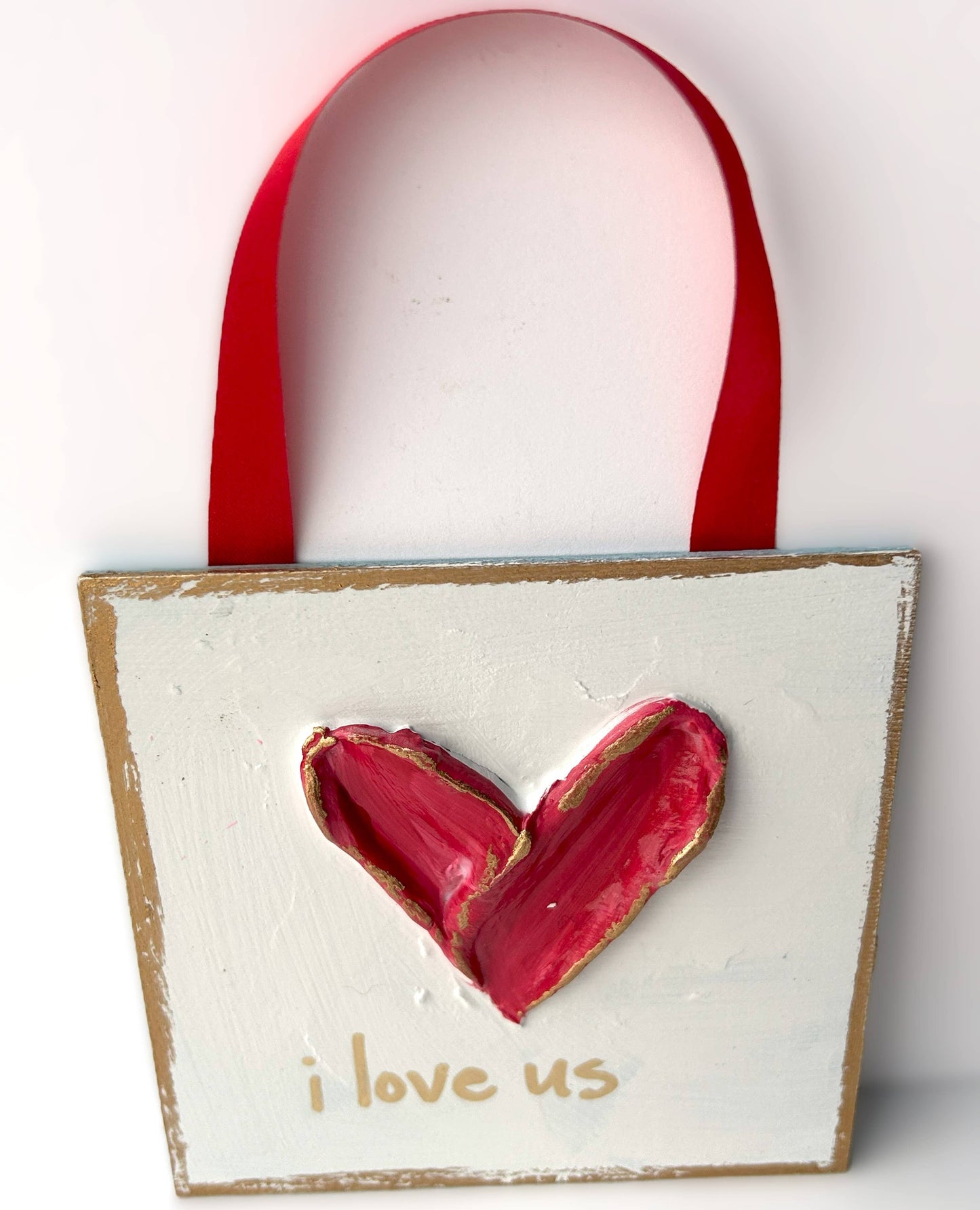 I Love Us ornament | valentines wedding romance