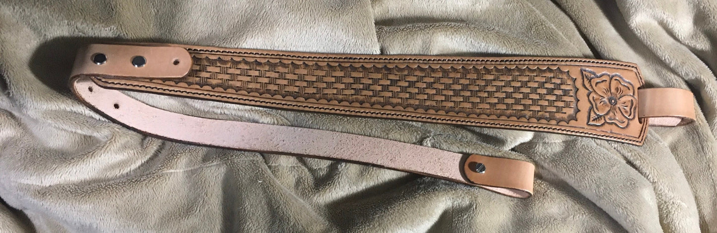 Handmade leather Decorative Gear Strap