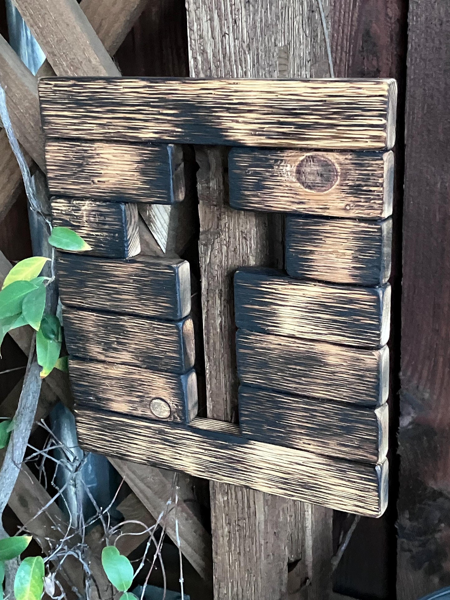 Wooden Cross Wall Decor