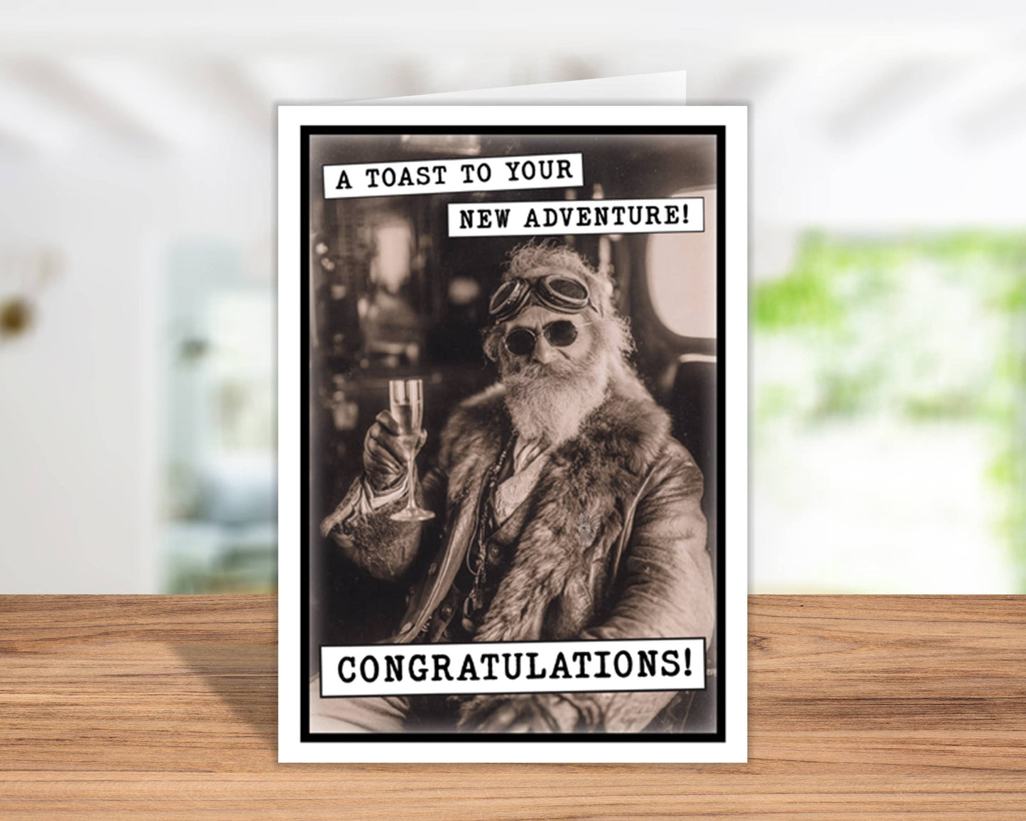 Congratulations Card | Funny Congrats Card | Good Luck Card: No