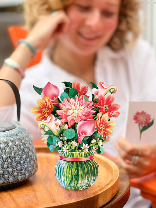 Mini Dear Dahlia (10 Pop-up Greeting Cards)