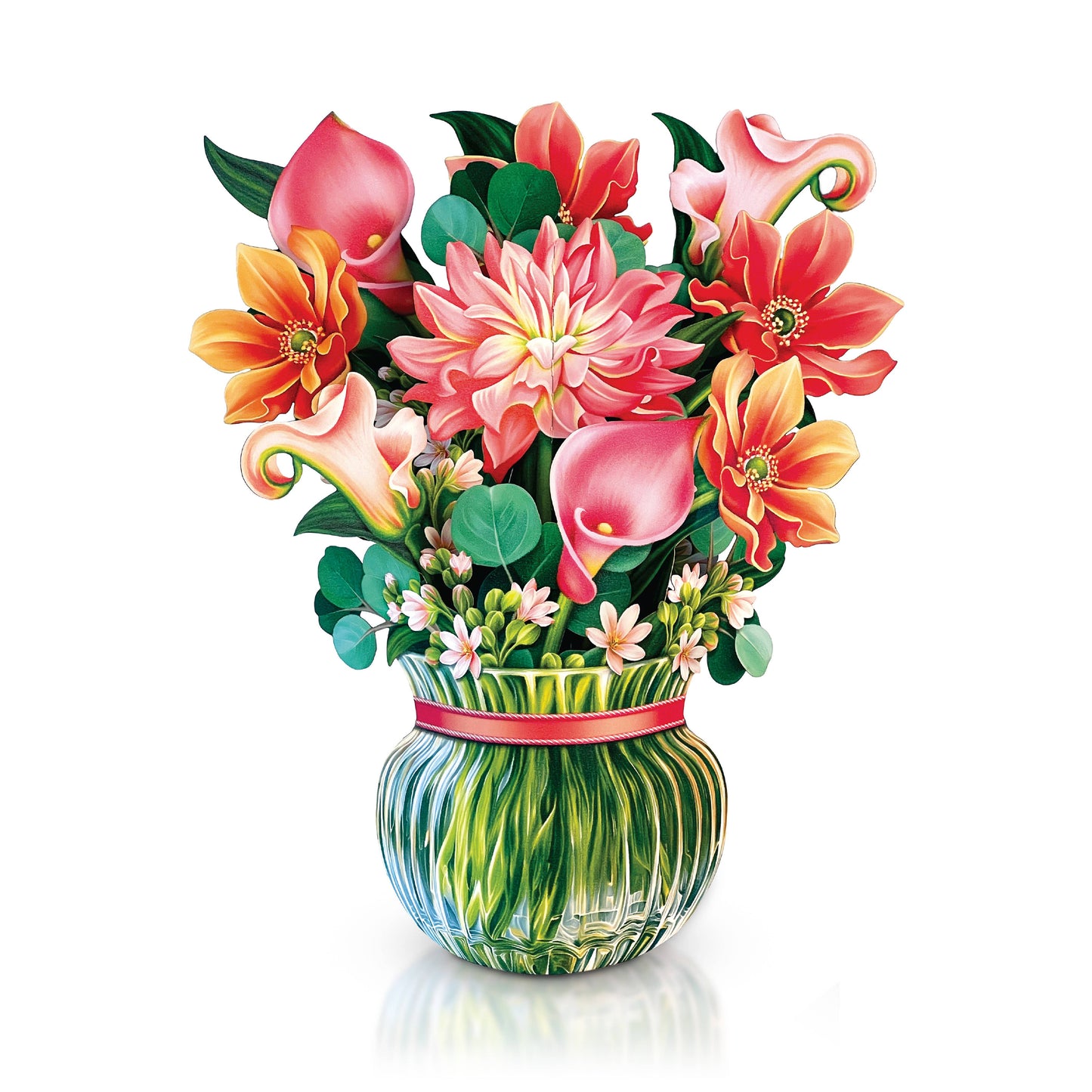 Mini Dear Dahlia (10 Pop-up Greeting Cards)