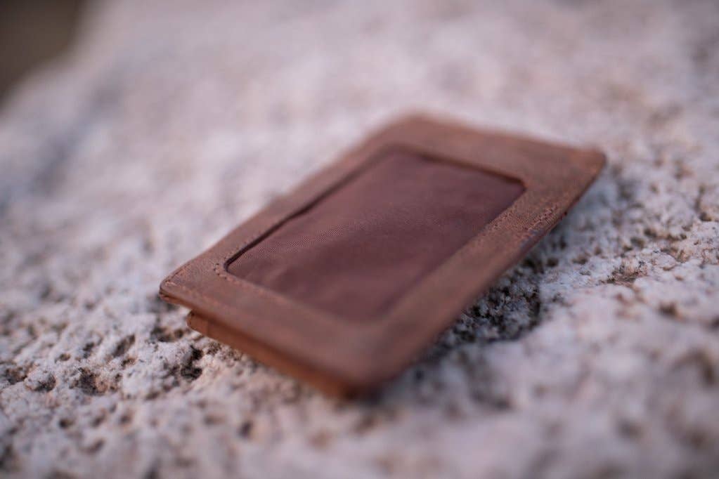 Money Clip: Tan