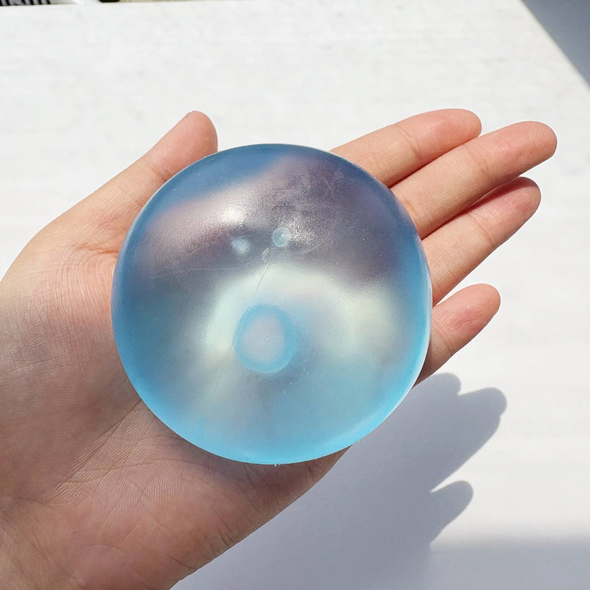 Fruit Coconut Oil Squishy Ball Stress Relief Fidget Toy: Type2 / OS