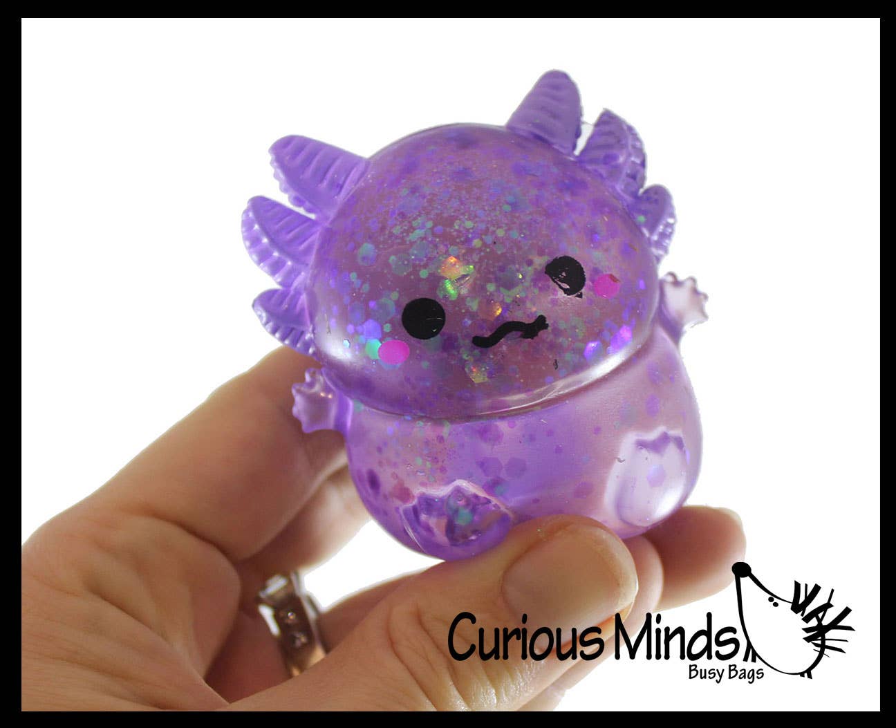 1 Axolotl Sugar Ball - Syrup Molasses Thick Glue/Gel Stress