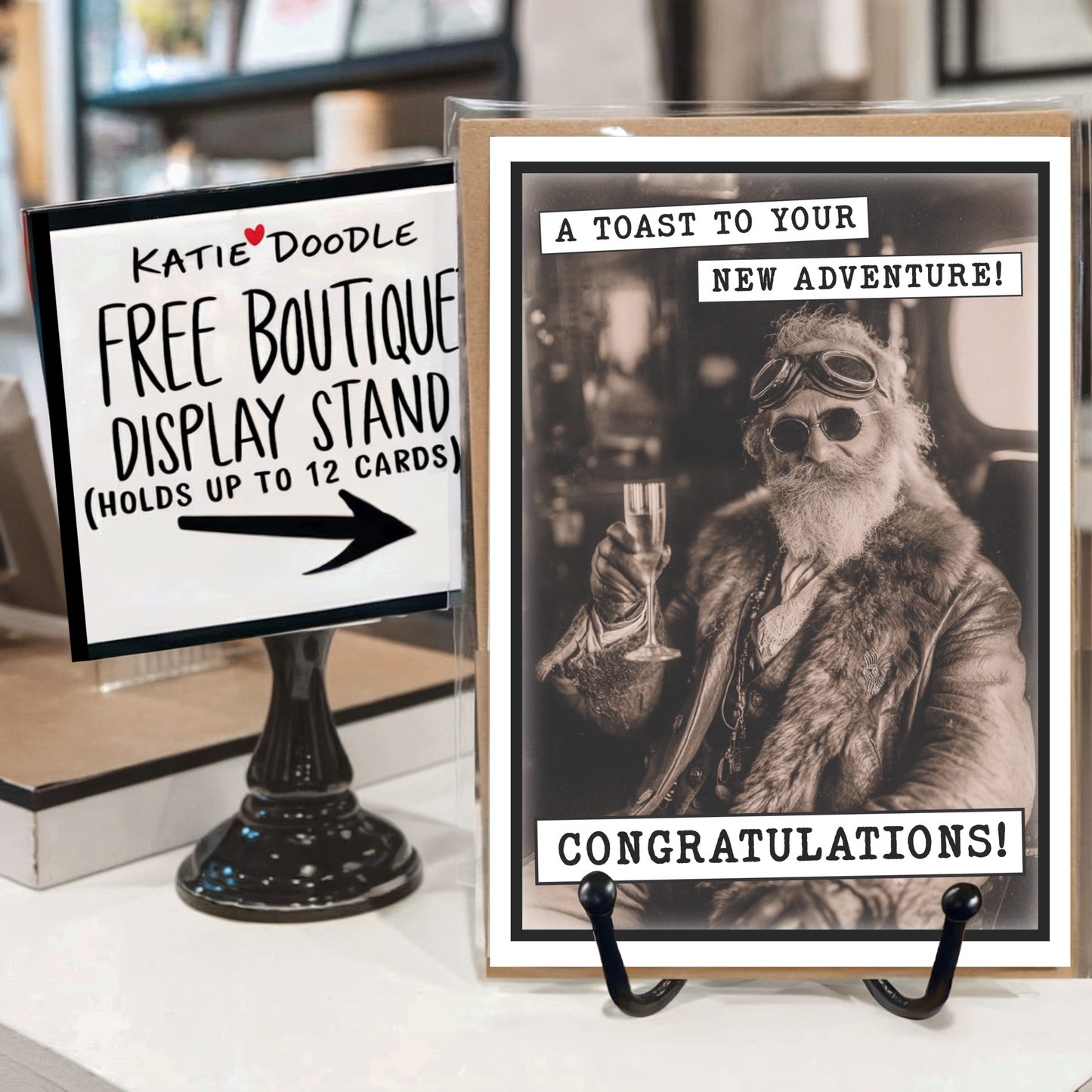 Congratulations Card | Funny Congrats Card | Good Luck Card: No
