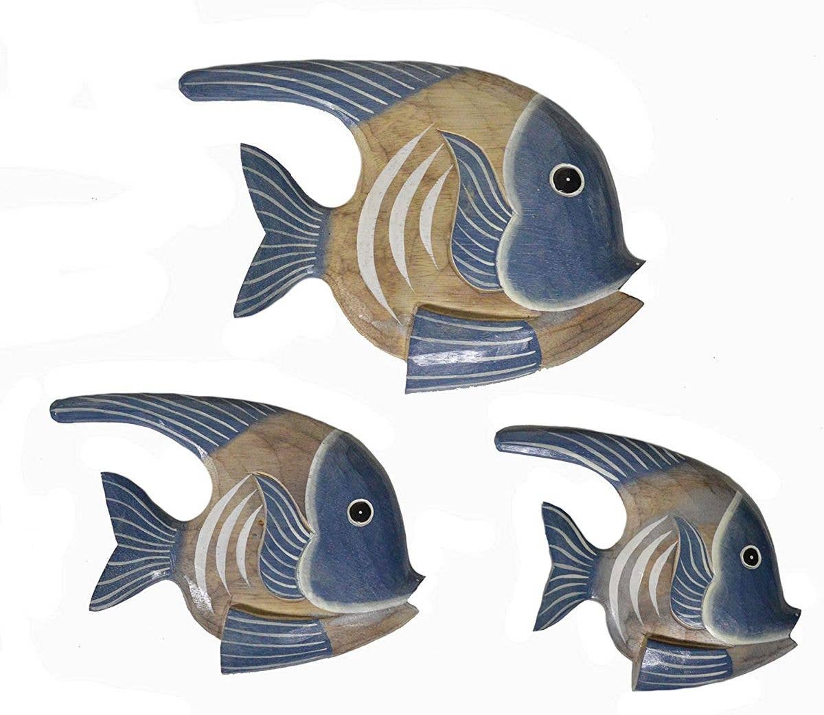 Set 3 Angel Fish Wall