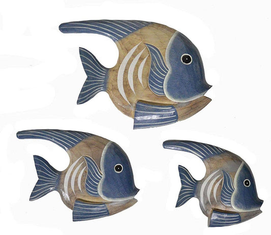 Set 3 Angel Fish Wall