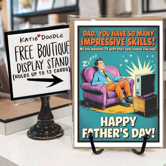 Funny Fathers Day Cards Many Impressive Skills