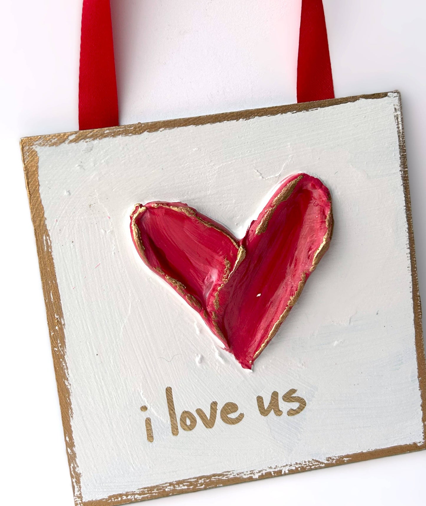 I Love Us ornament | valentines wedding romance
