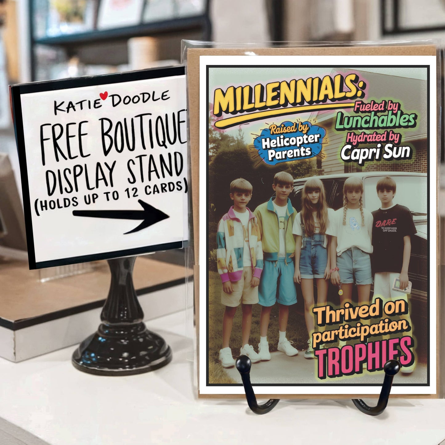 Funny Birthday Greeting Cards Thinking of You (Millennials): No