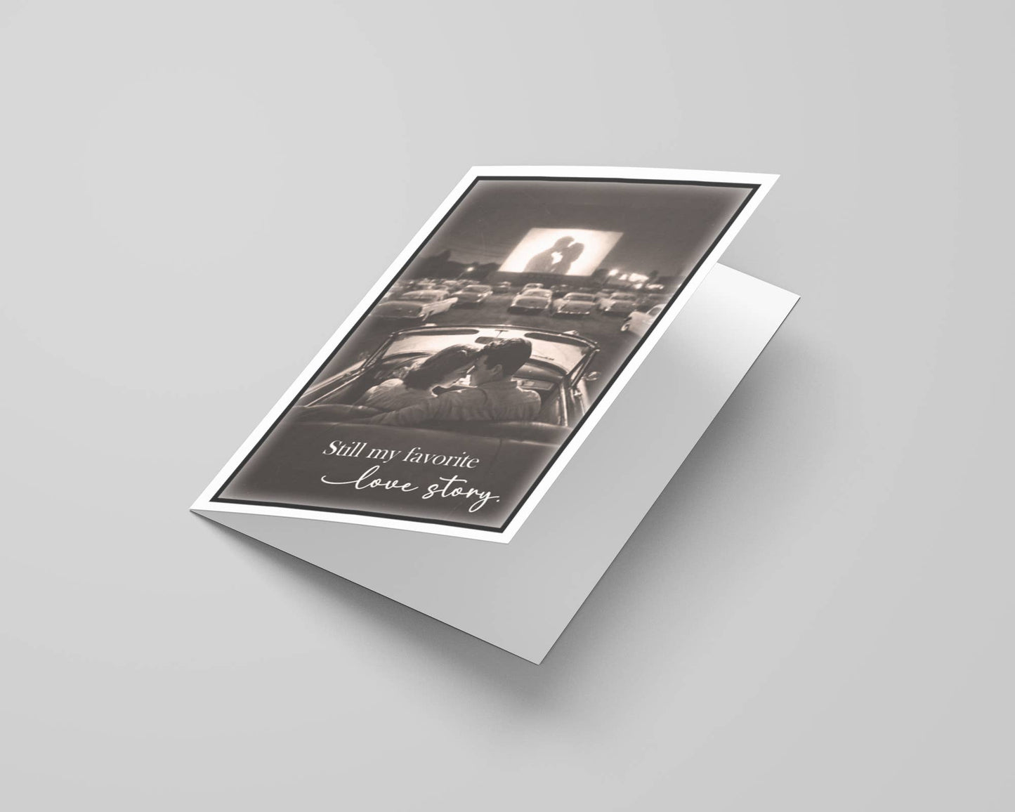 Greeting Cards With Display, Romantic Love Story Design, USA: No
