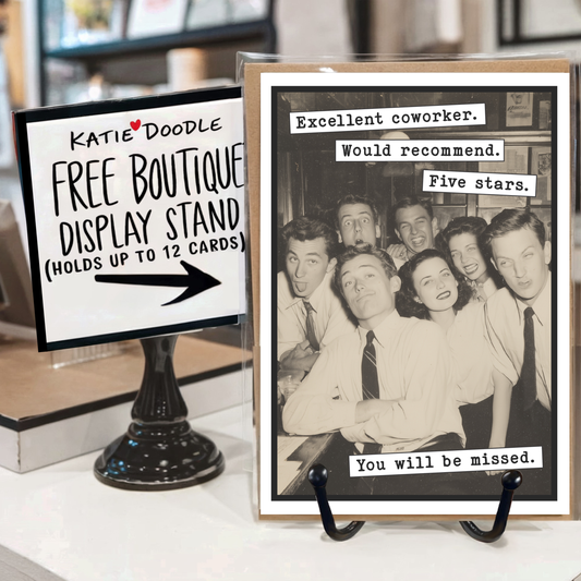 Funny Retirement Card, Retirement Gifts | Handmade in USA: No