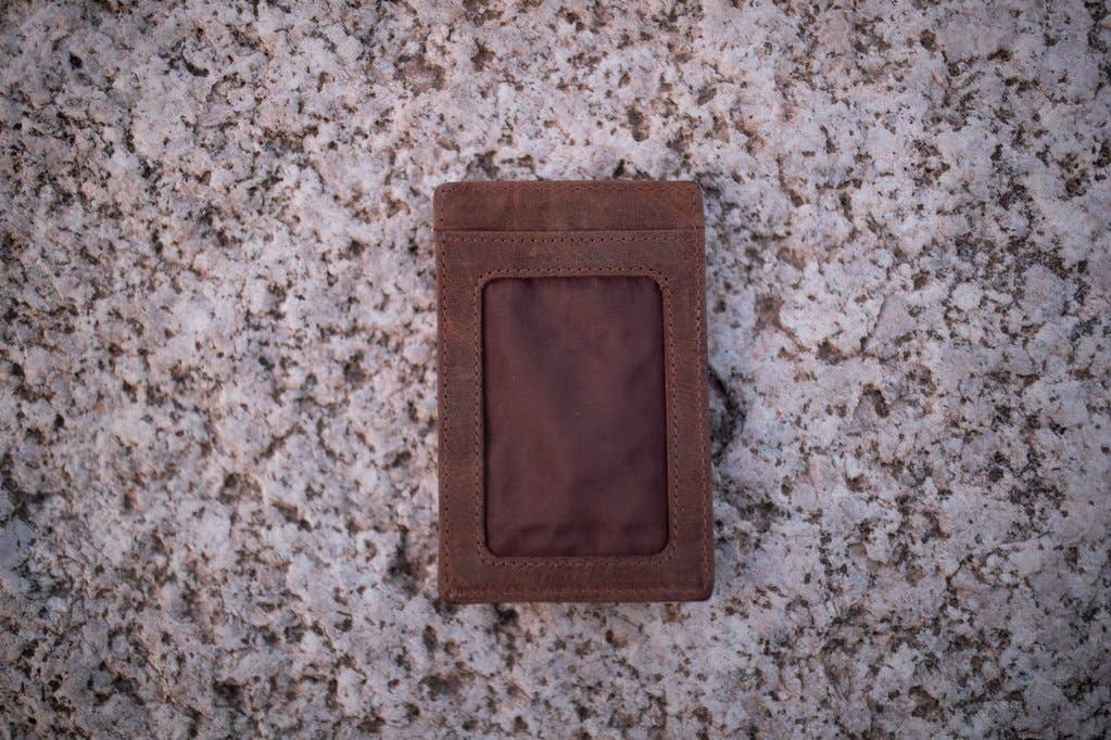 Money Clip: Tan