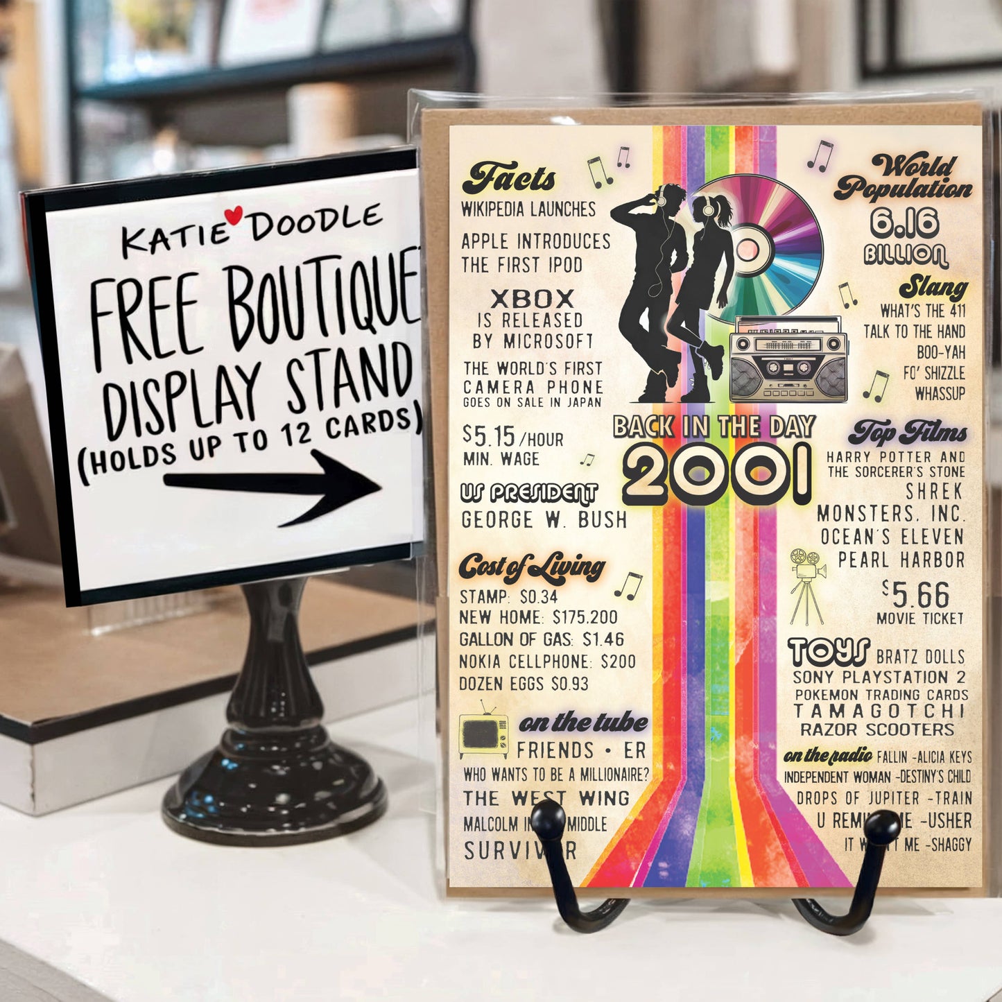 Birthday Cards, Greeting Cards | 25th Birthday with Display: No