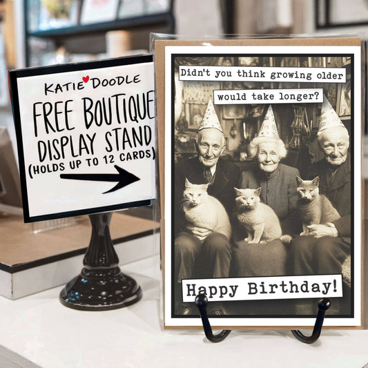 Birthday Cards, Greeting Cards, Funny Cards with Display: No