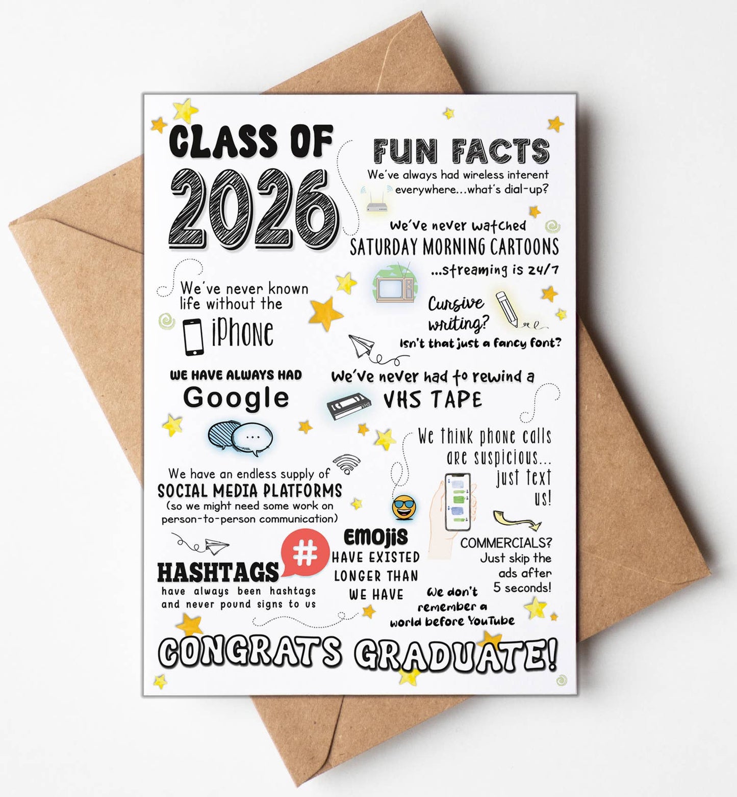 Greeting Cards Funny, Graduation Cards for Him or Her | 2026: No