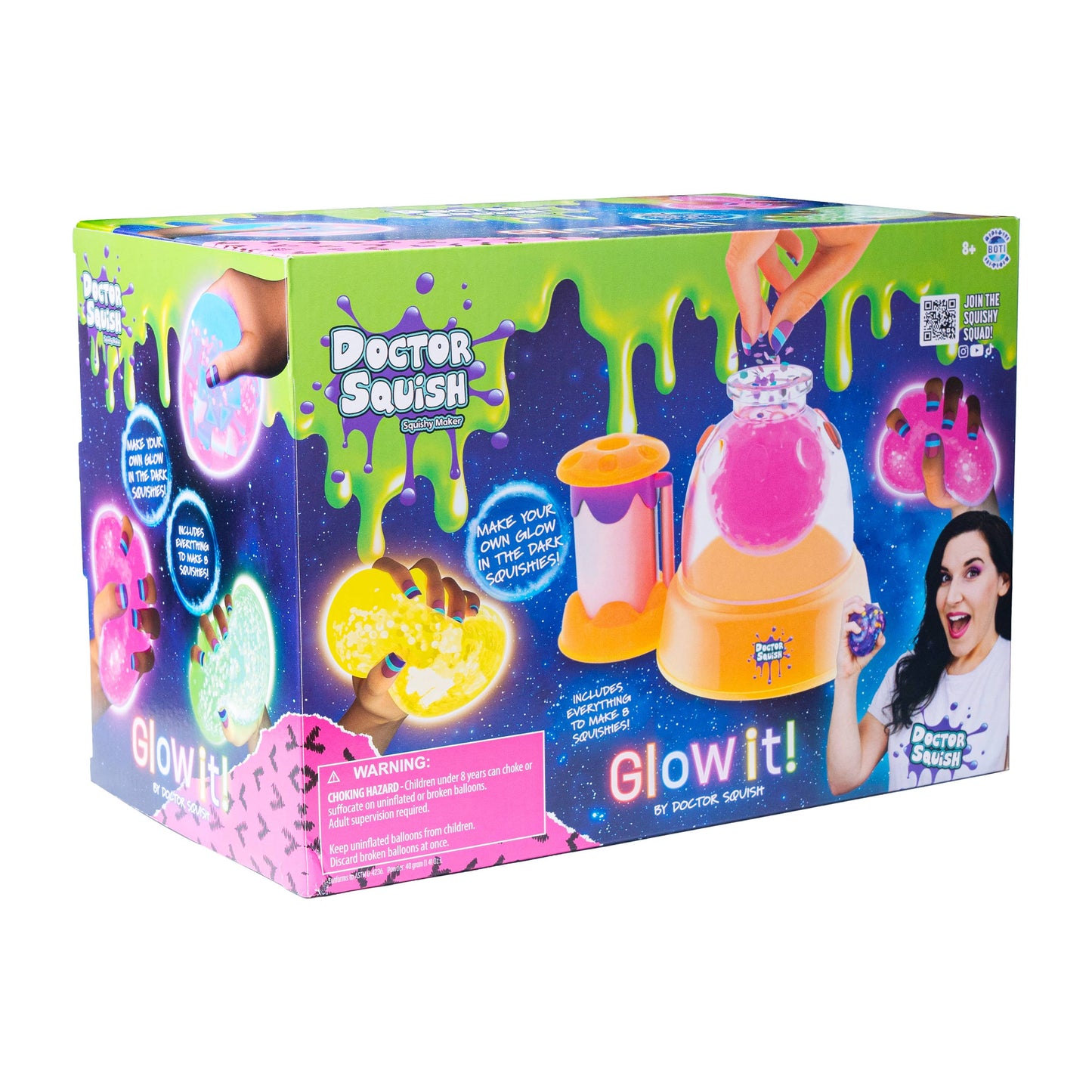 Doctor Squish Squishy Maker Station - Glow-It Edition