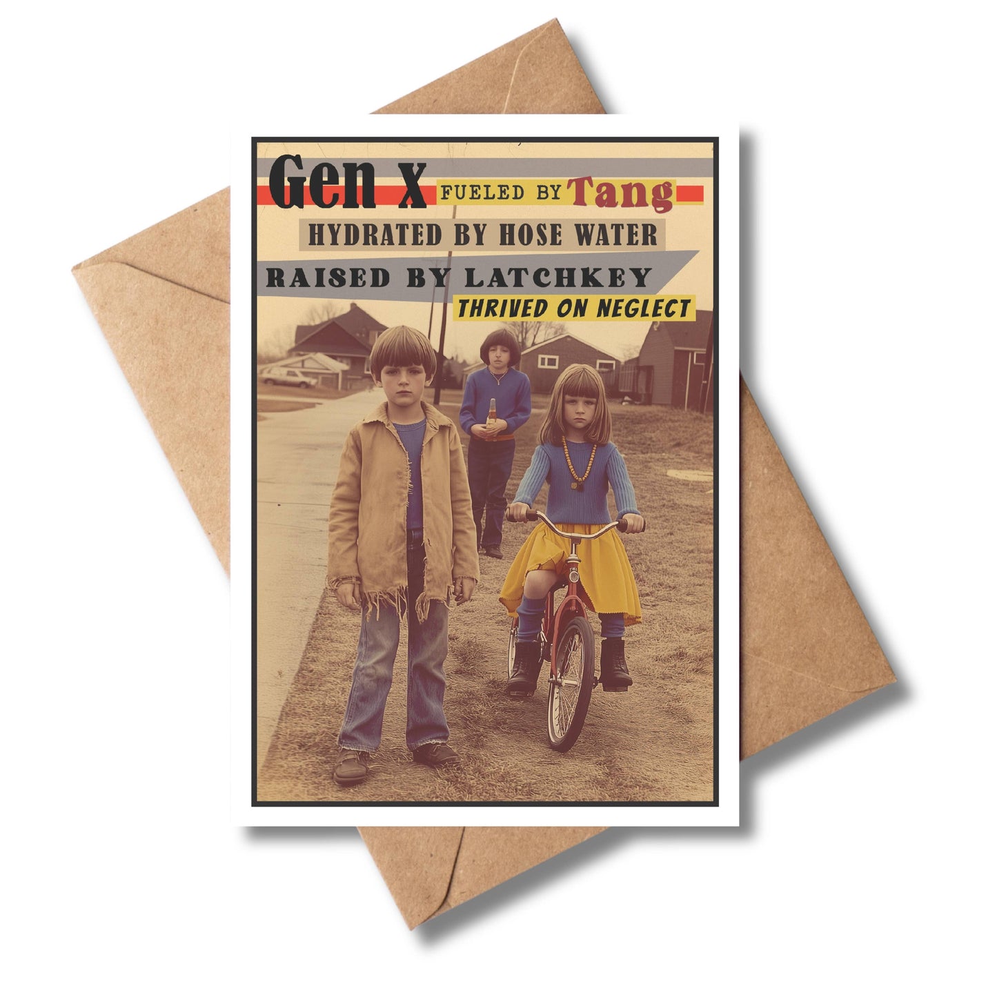 Birthday Greeting Cards Funny for Men Women Him Guys (Gen X): No