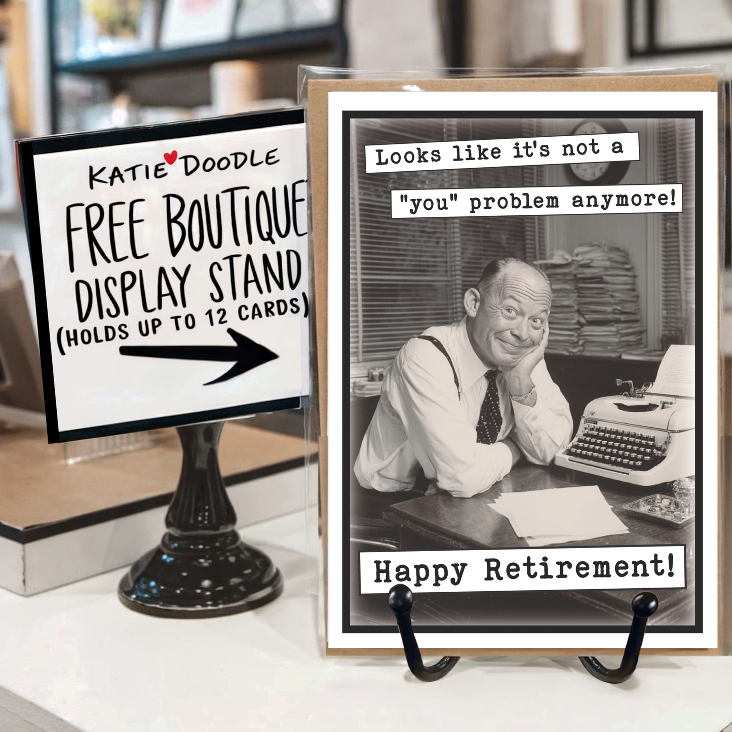 Funny Retirement Card, Retirement Gifts | Handmade in USA: No