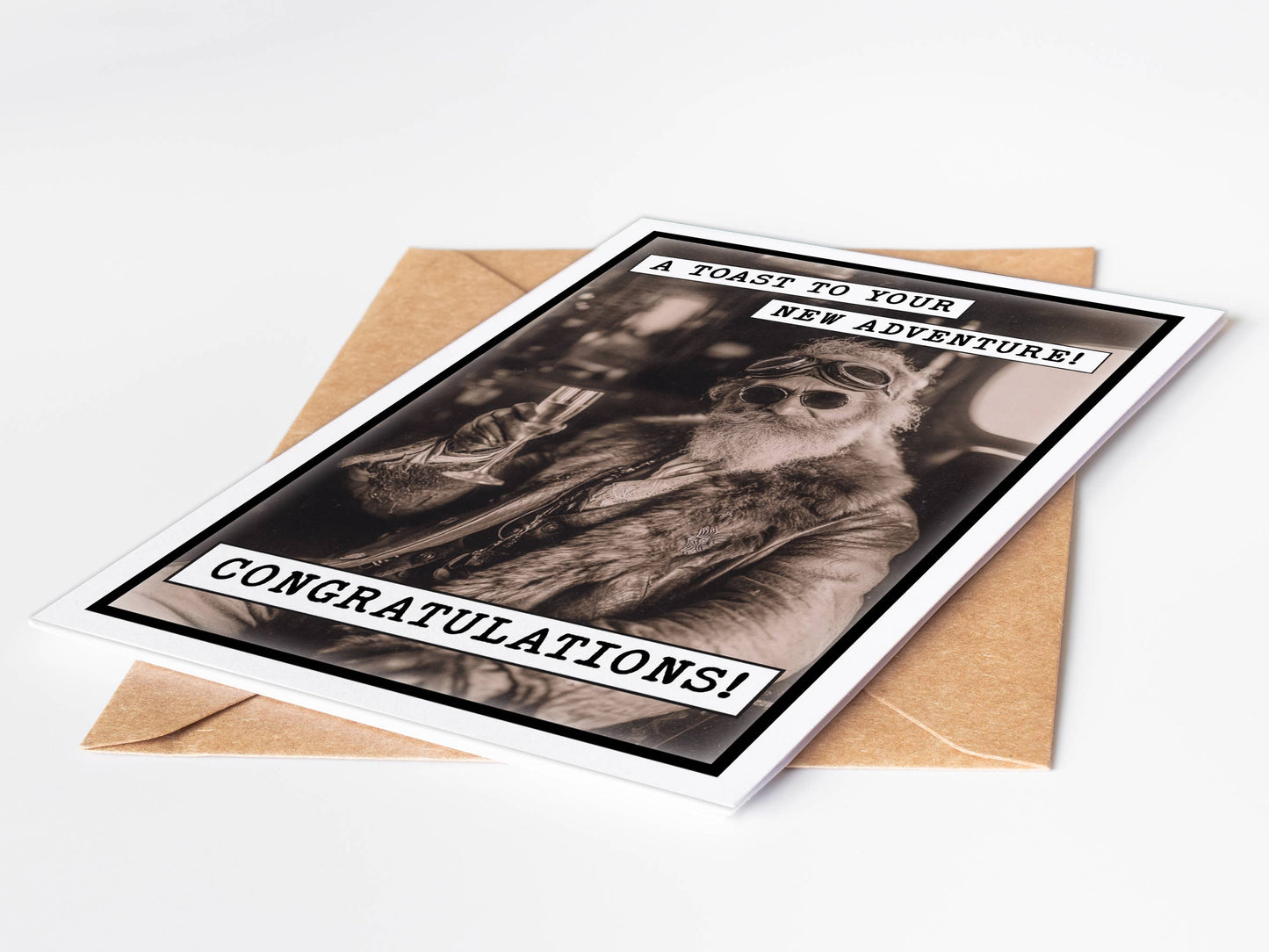 Congratulations Card | Funny Congrats Card | Good Luck Card: No