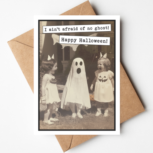 Funny Halloween Greeting Cards with Display (Blank Inside): Yes