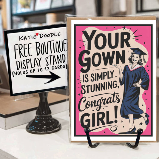 Class of 2025 Graduate | Graduation Cards w/Display Stand: No