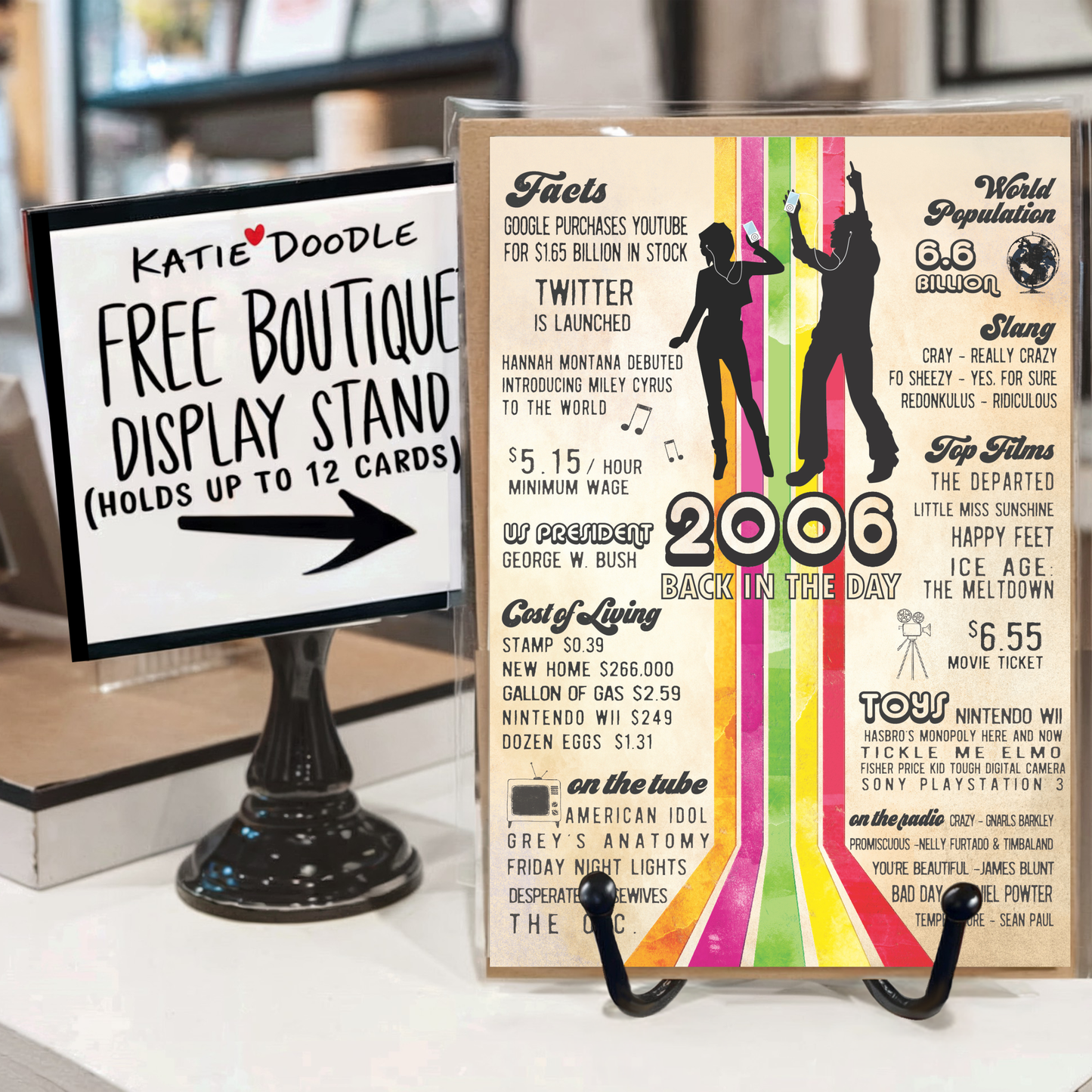 Birthday Cards, Greeting Cards, 20th Birthday Card w Display: No
