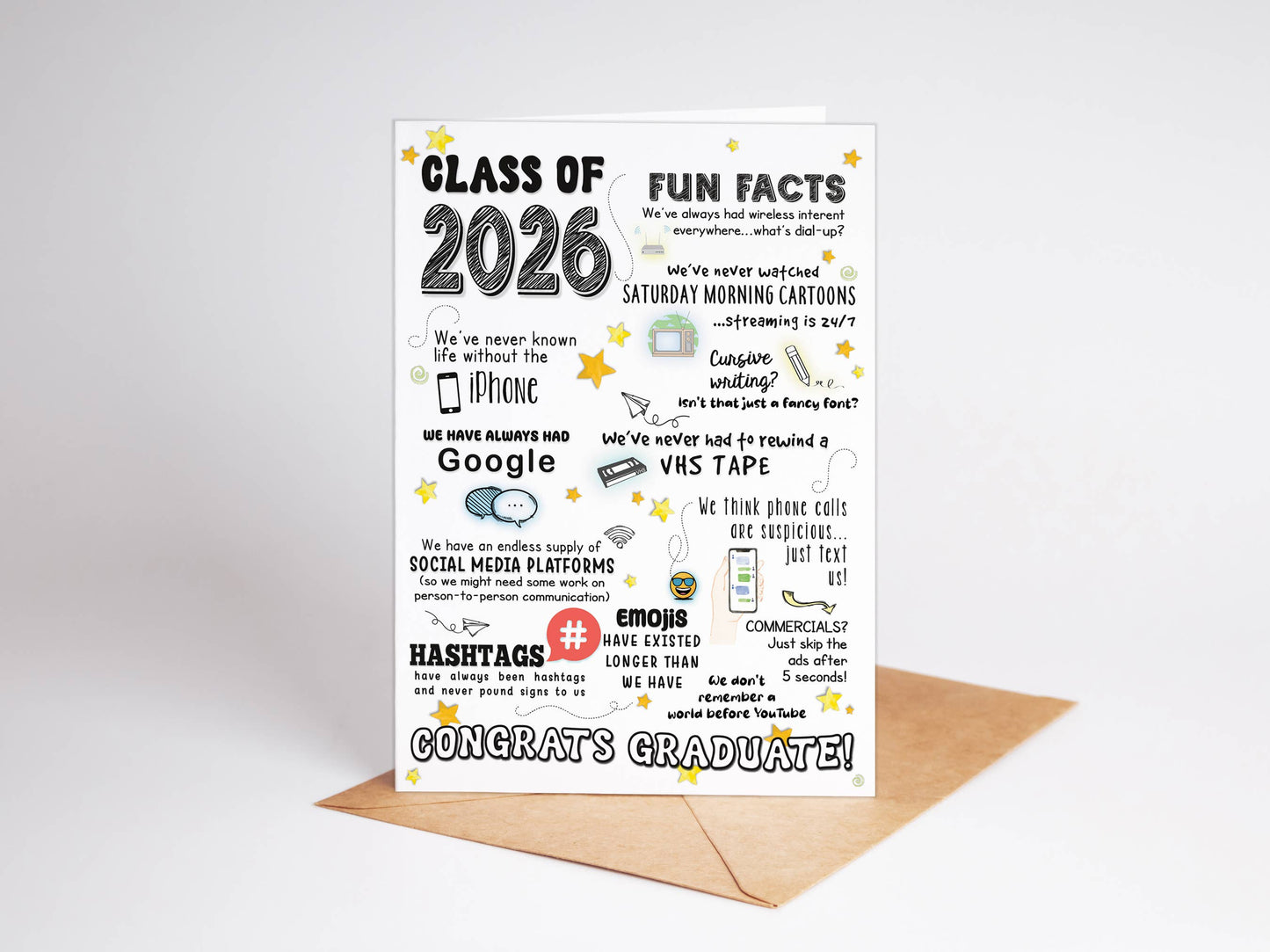 Greeting Cards Funny, Graduation Cards for Him or Her | 2026: No