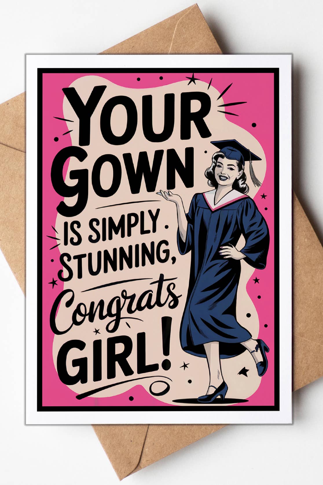 Class of 2025 Graduate | Graduation Cards w/Display Stand: No