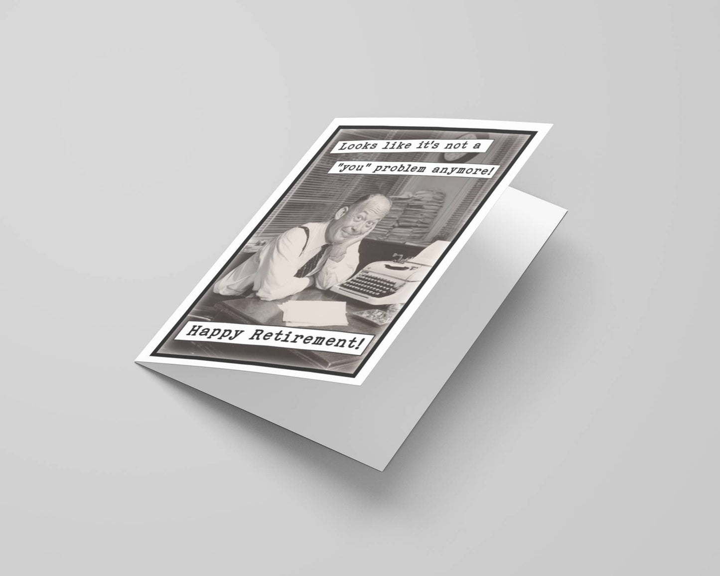 Funny Retirement Card, Retirement Gifts | Handmade in USA: No