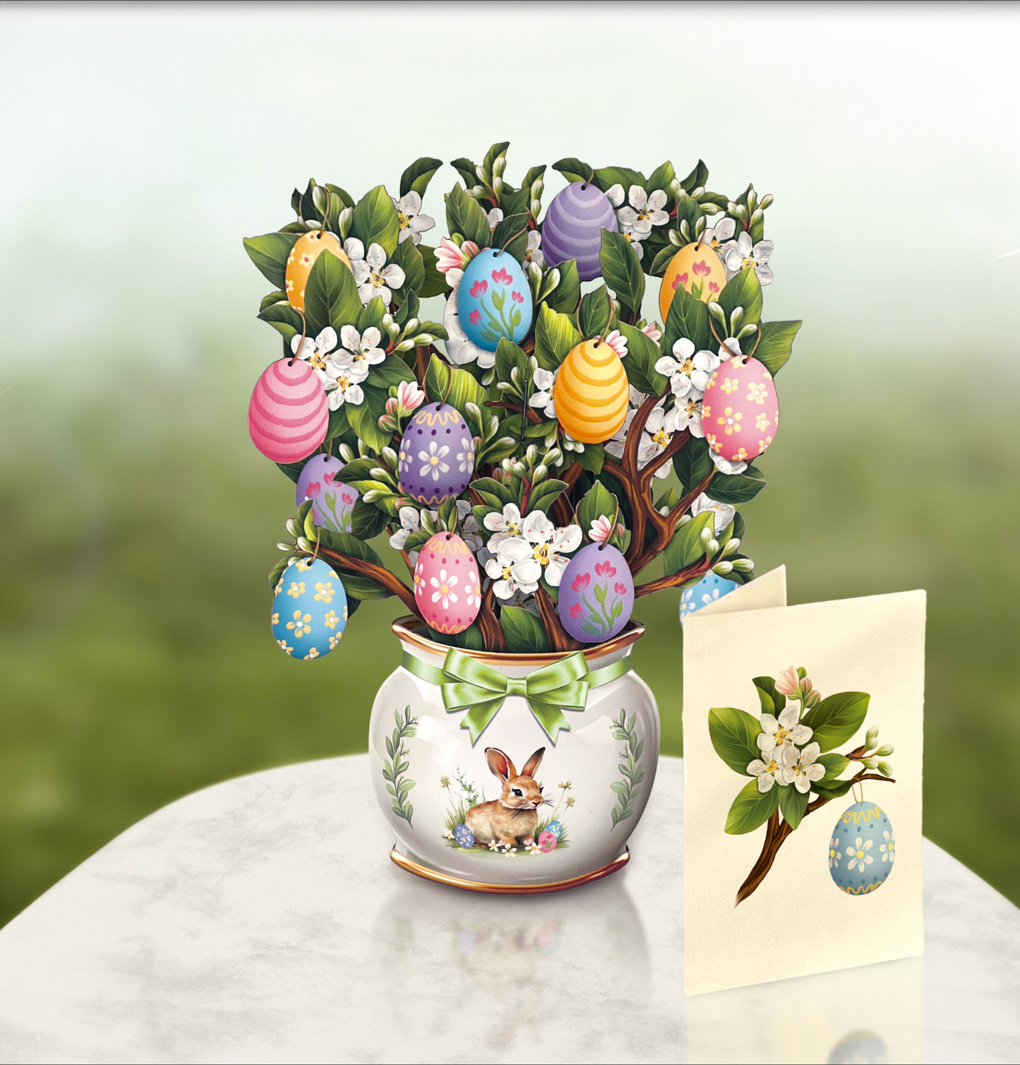 Mini Easter Egg Tree Pop-up Greeting Card