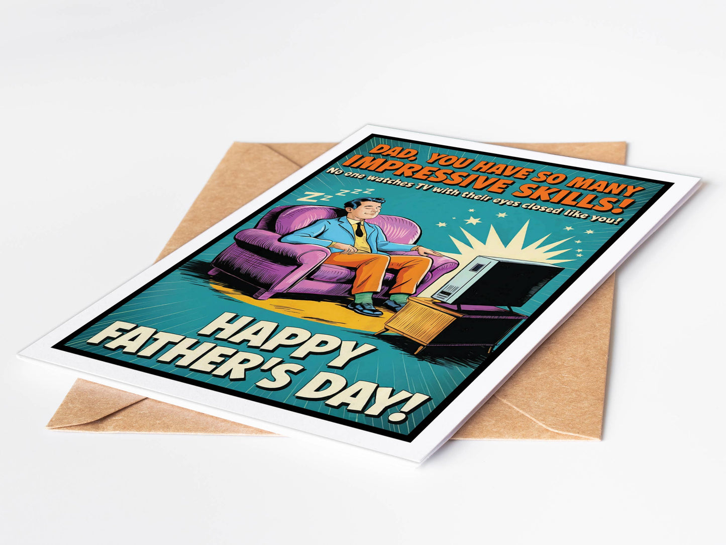 Funny Fathers Day Cards Many Impressive Skills