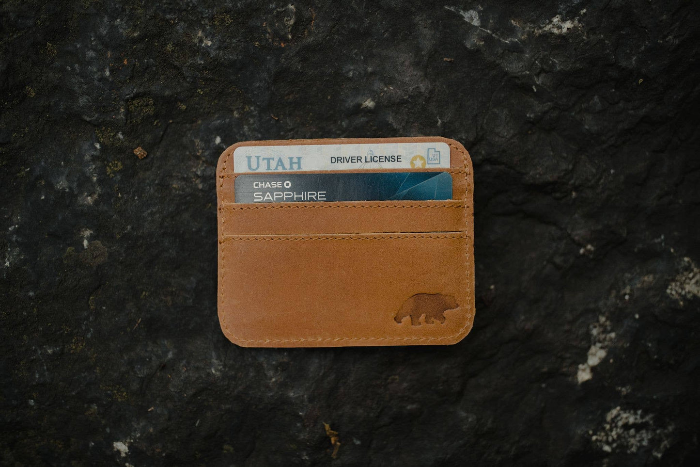 Kenai Minimalist Wallet: Dark Walnut