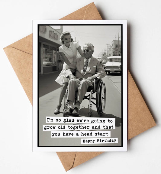 Funny Birthday Greeting Cards for Husband (Blank Inside): Yes