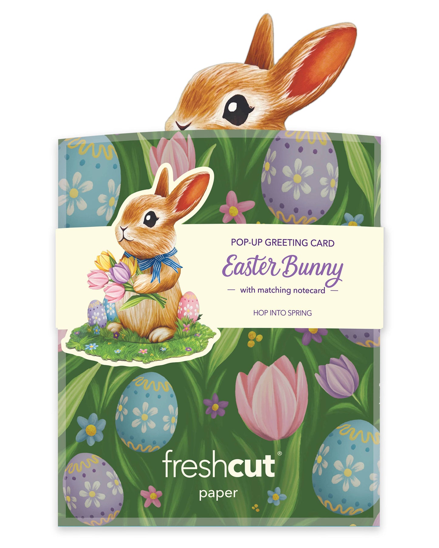 Mini Easter Bunny Pop-up Greeting Card