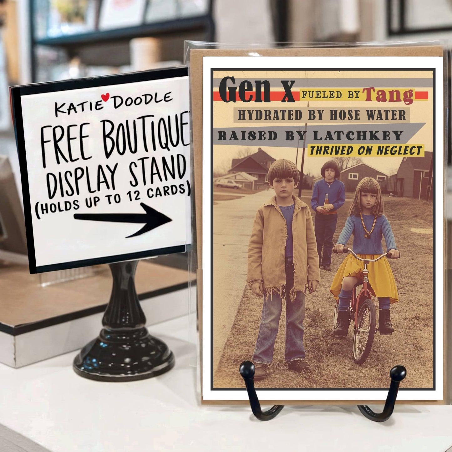 Birthday Greeting Cards Funny for Men Women Him Guys (Gen X): No