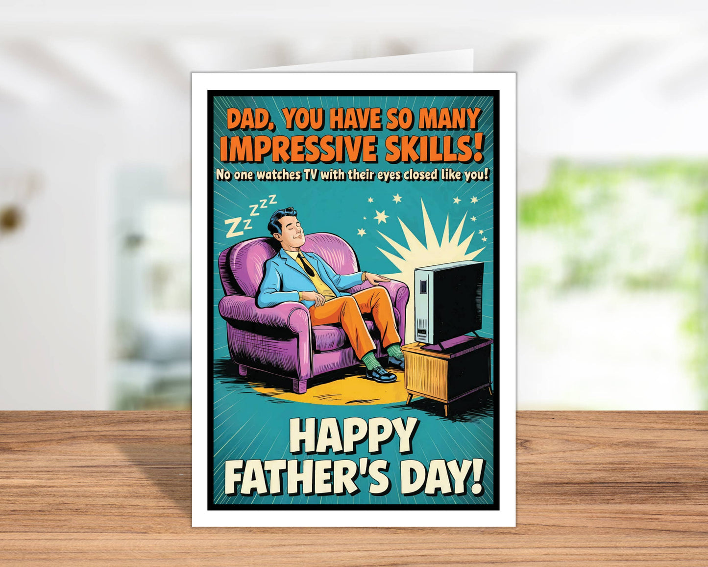 Funny Fathers Day Cards Many Impressive Skills