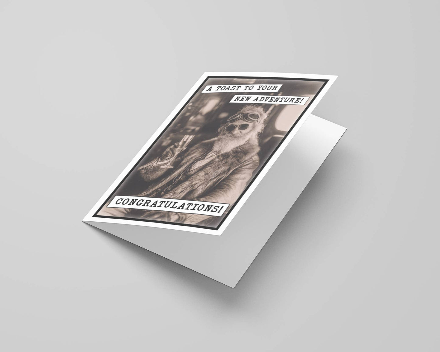 Congratulations Card | Funny Congrats Card | Good Luck Card: No