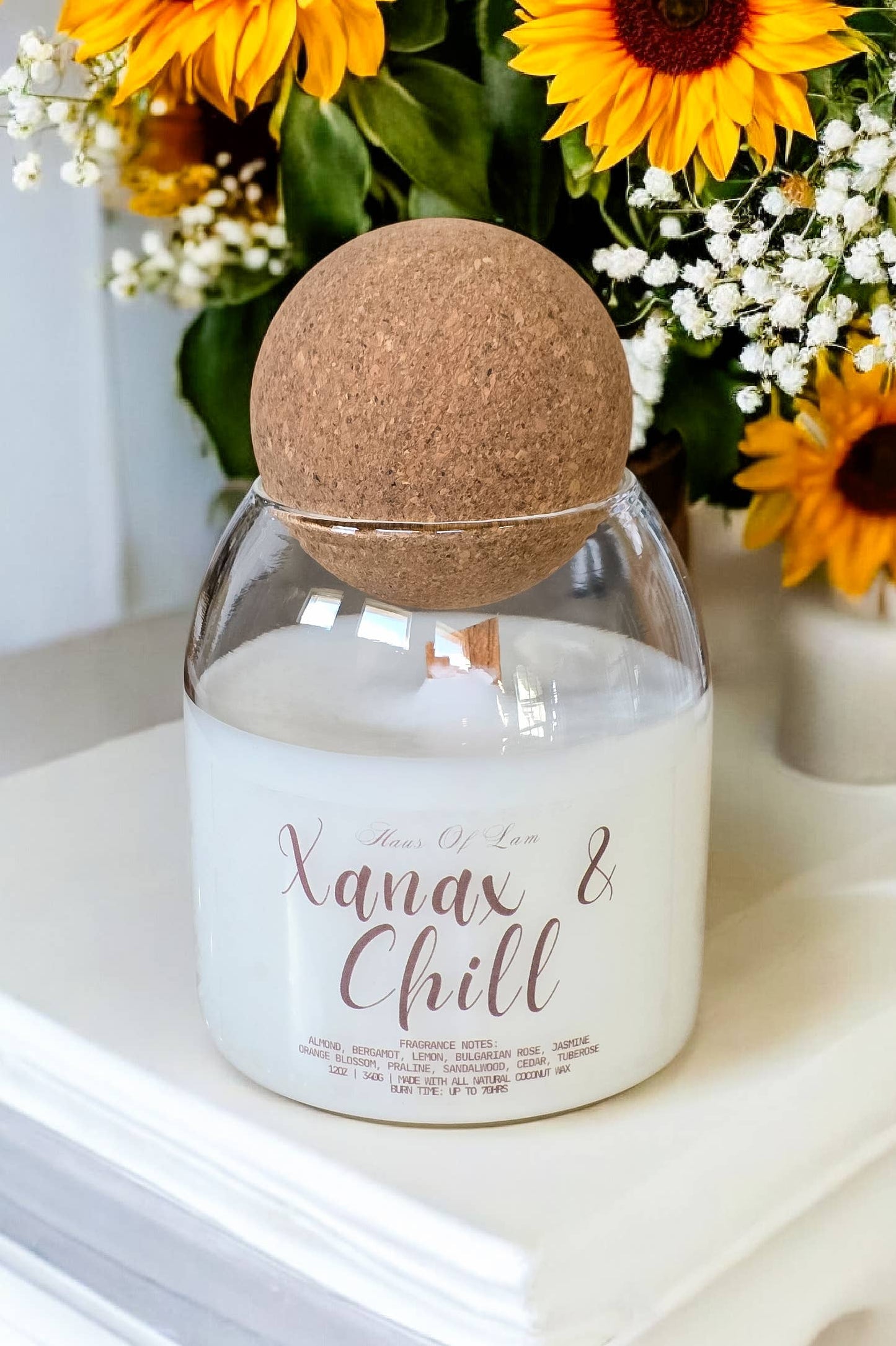 Xanax & Chill Scented Candle