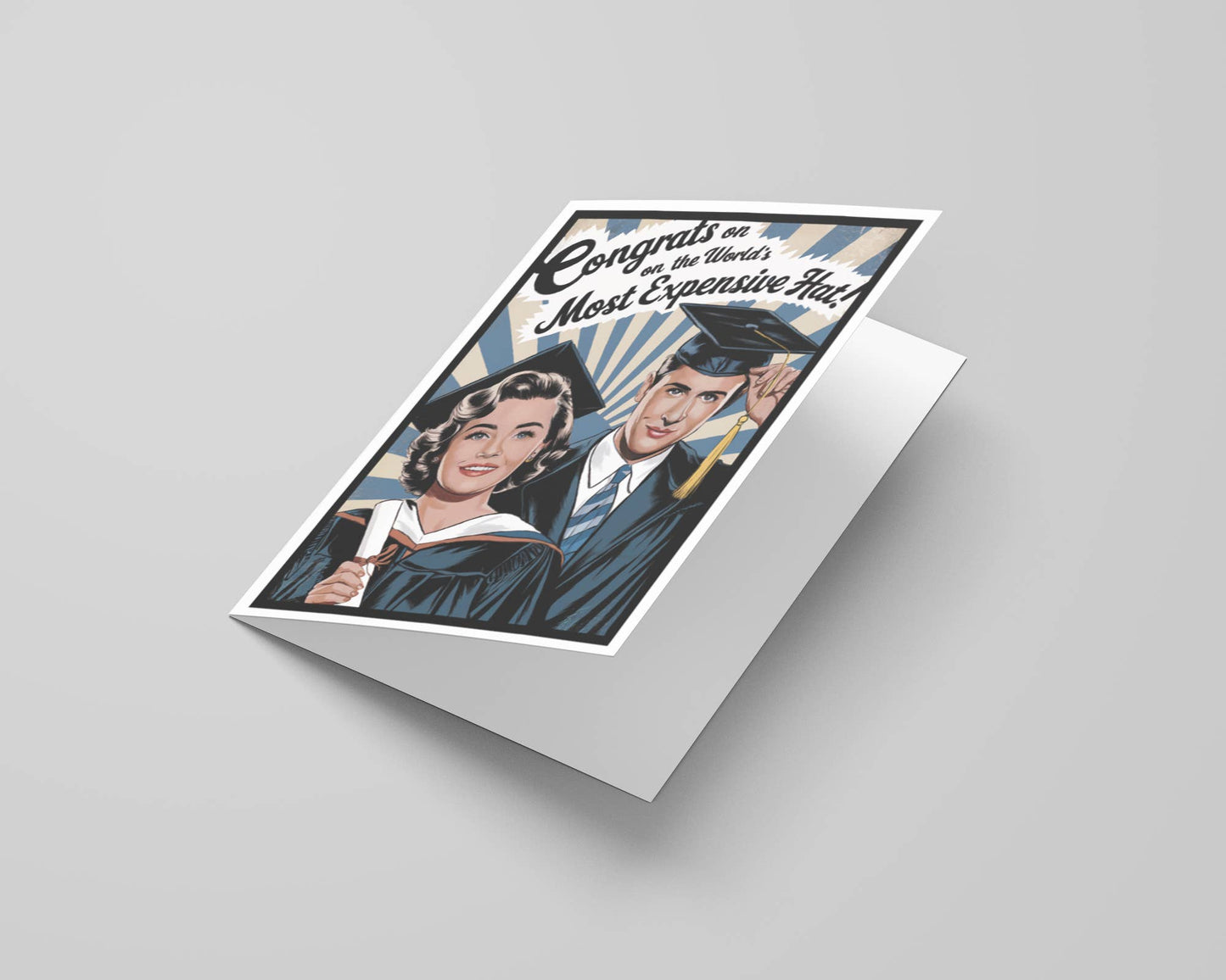 Funny Graduation Cards w/Display | Graduation Gifts 2025: No