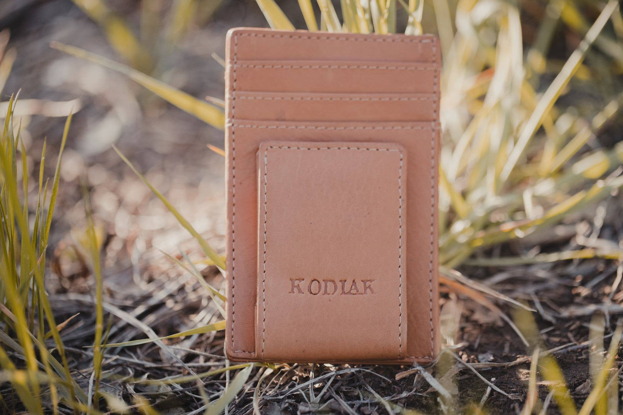 Money Clip: Tan – Abigail’s Gift Boutique