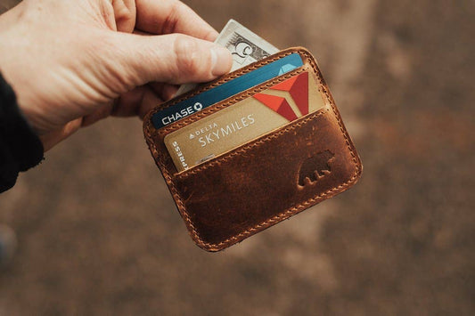Kenai Minimalist Wallet: Dark Walnut