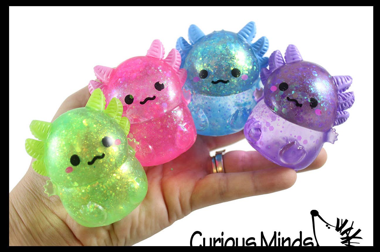 1 Axolotl Sugar Ball - Syrup Molasses Thick Glue/Gel Stress