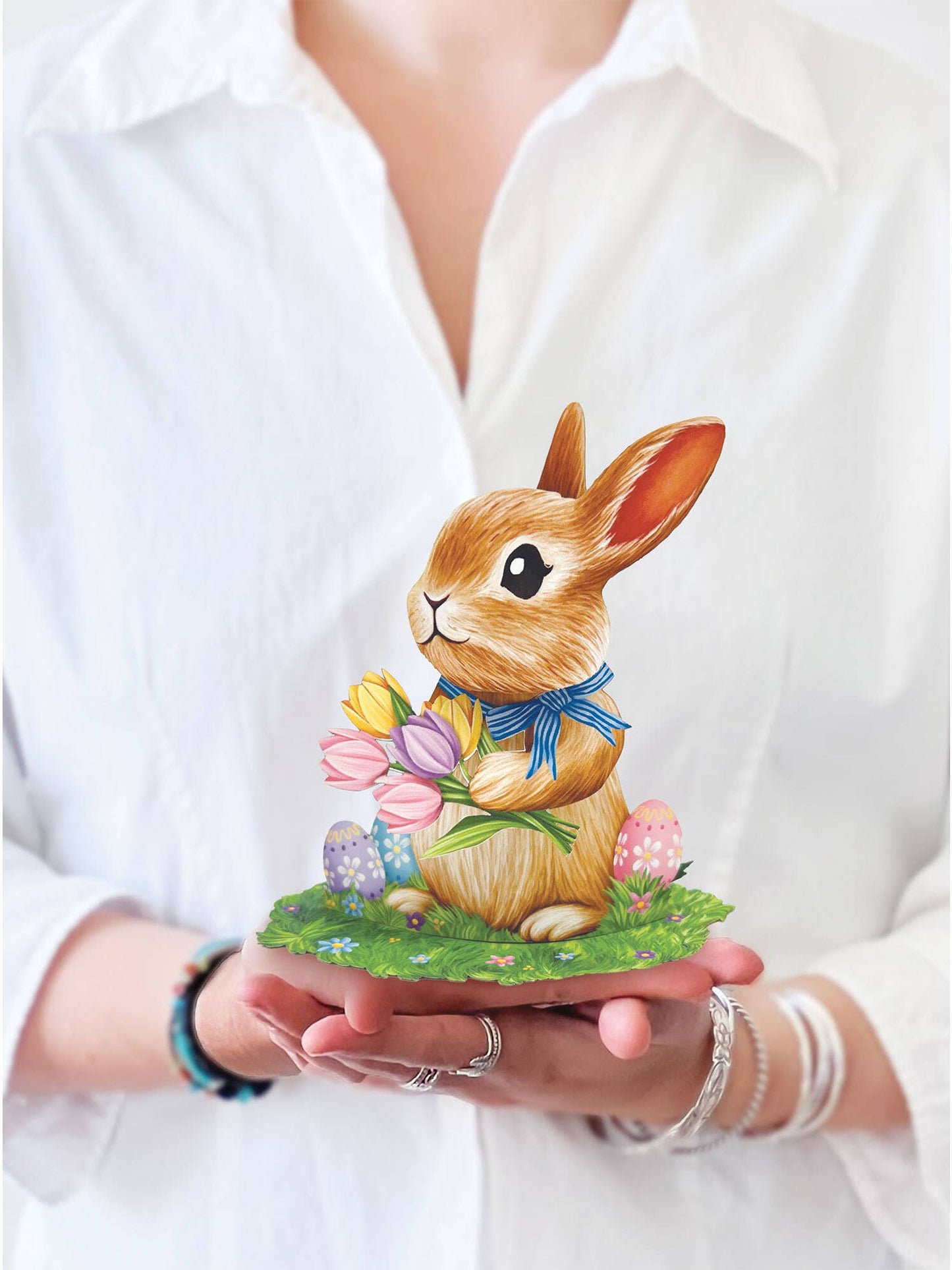 Mini Easter Bunny Pop-up Greeting Card