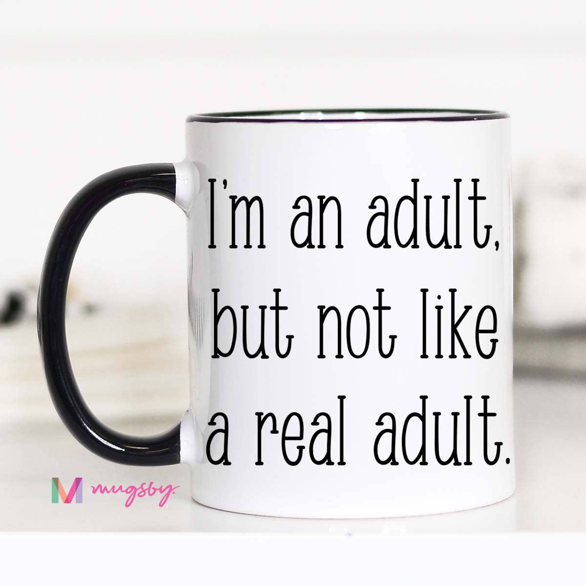 I'm An Adult Mug: 11oz