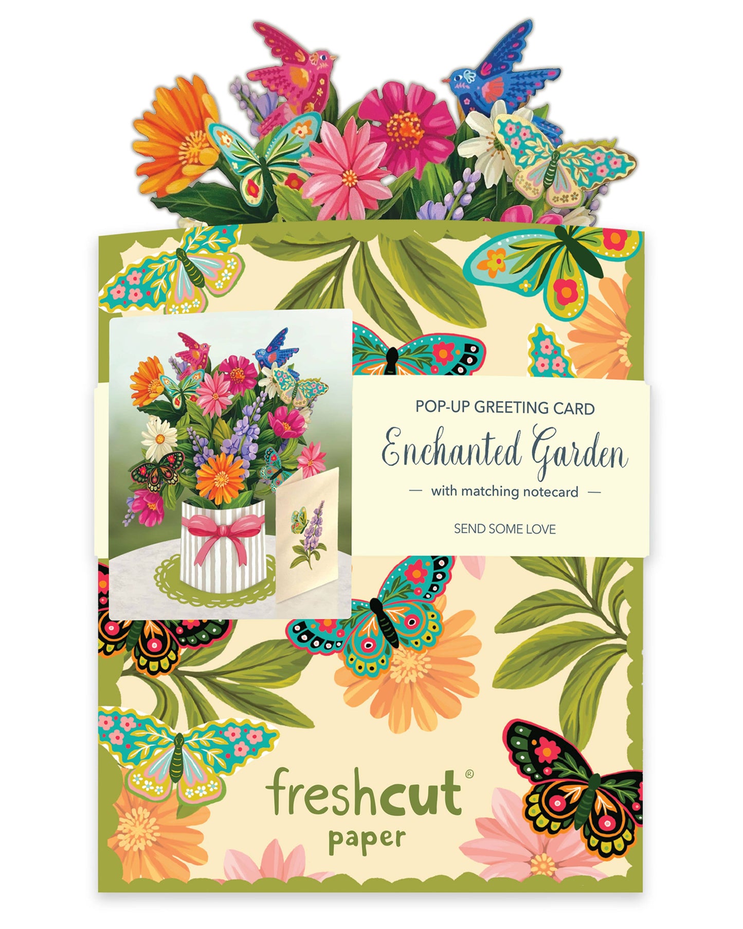 Mini Enchanted Garden (10 Pop-up Greeting Cards)