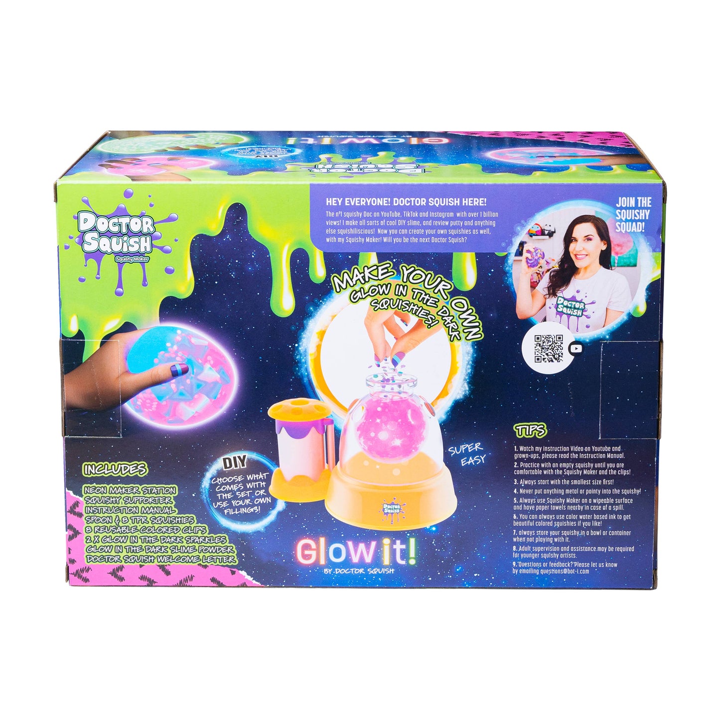 Doctor Squish Squishy Maker Station - Glow-It Edition