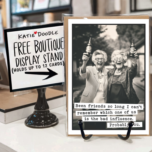 Funny Birthday Greeting Cards, Women, Friend Gifts (Bulk): No